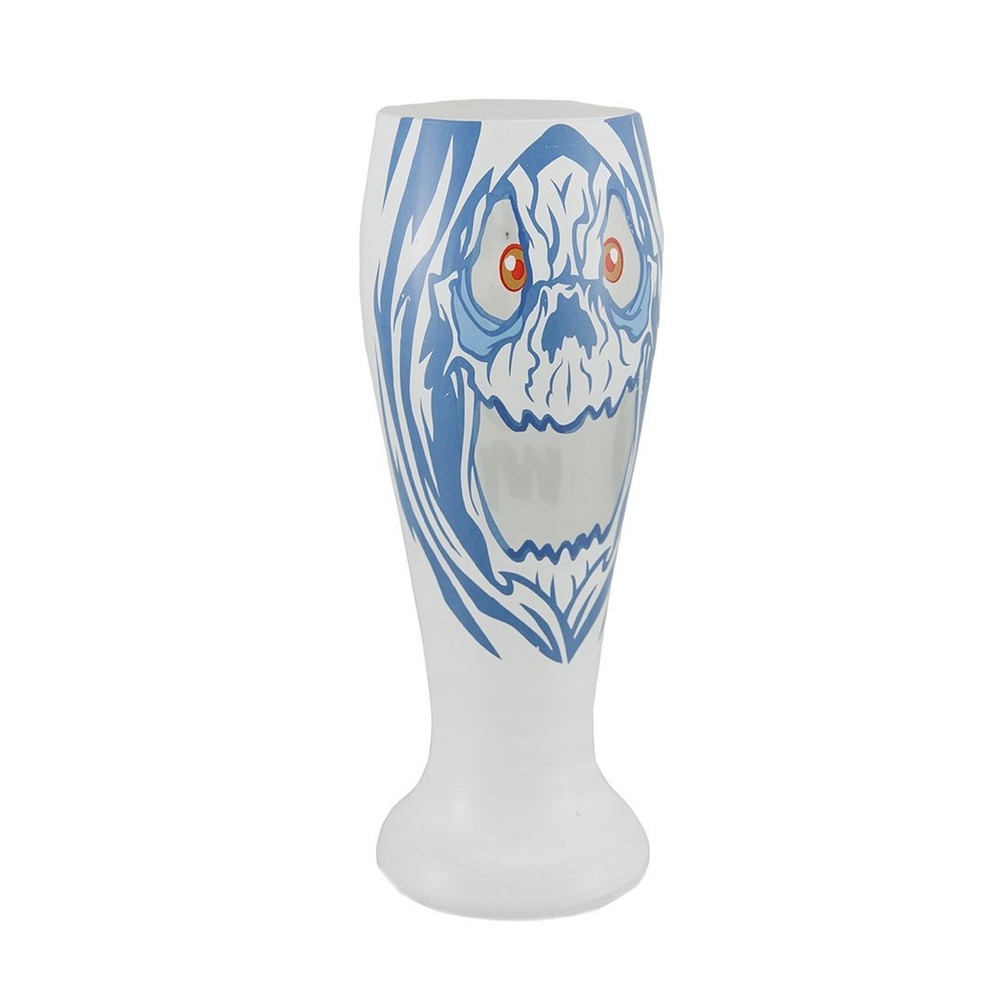 Hand Painted Ghost Pilsner Pint Glass - Three‎ Sheets to the Wind - Halloween